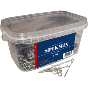 Spikmix Trådspik, 3 kg