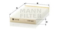 Kupéfilter MANN-FILTER CU 15 001