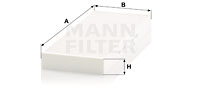 Kupéfilter MANN-FILTER CU 3959