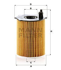 Oljefilter MANN-FILTER HU 7033 z