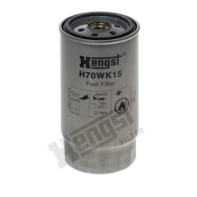 Bränslefilter HENGST FILTER H70WK15