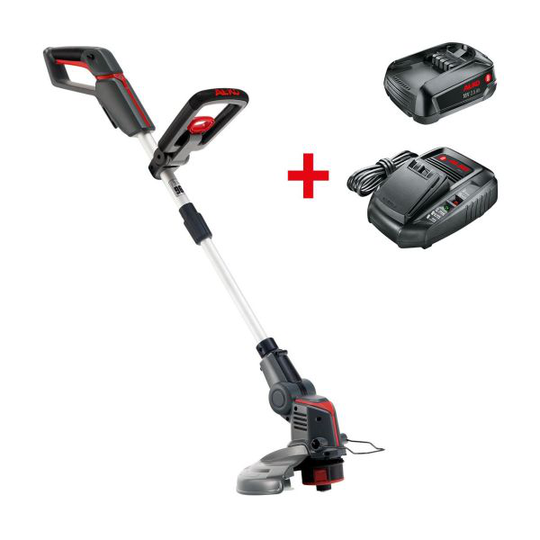 AL-KO GT 1825 Trimmer med batteri och laddare