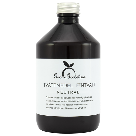 Gröna Gredelina Miljövänligt Fintvättmedel Neutral, 500 ml
