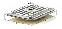 Hydraulikfilter, automatväxel MANN-FILTER H 2019 KIT 2