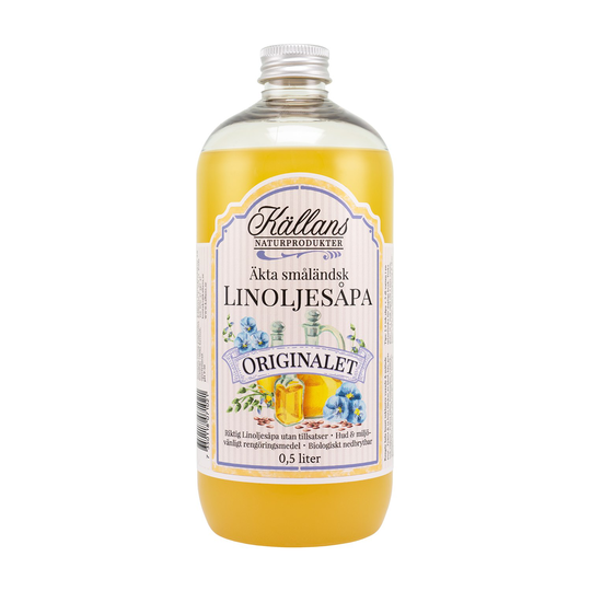 Källans Naturprodukter Äkta Småländsk Linoljesåpa Original 500 ml
