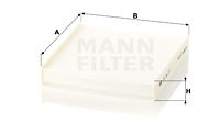Kupéfilter MANN-FILTER CU 22 011