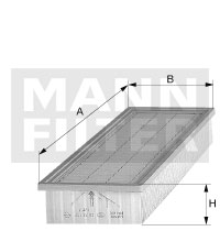 Kupéfilter MANN-FILTER CU 2910