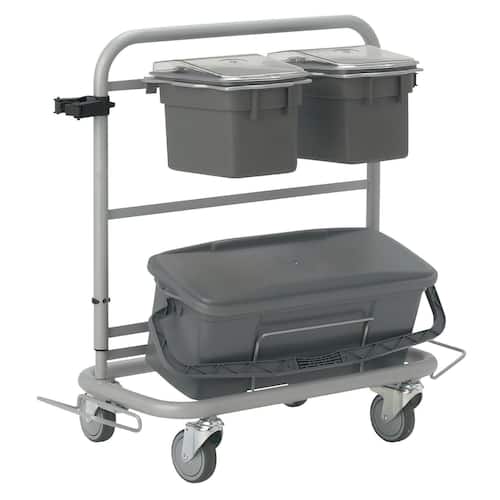 Vikan Städvagn Slimliner grå