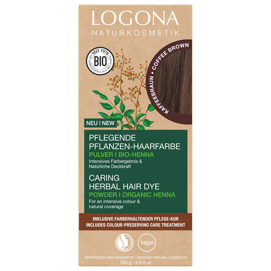 Logona Örthårfärg, 100 g Coffee Brown